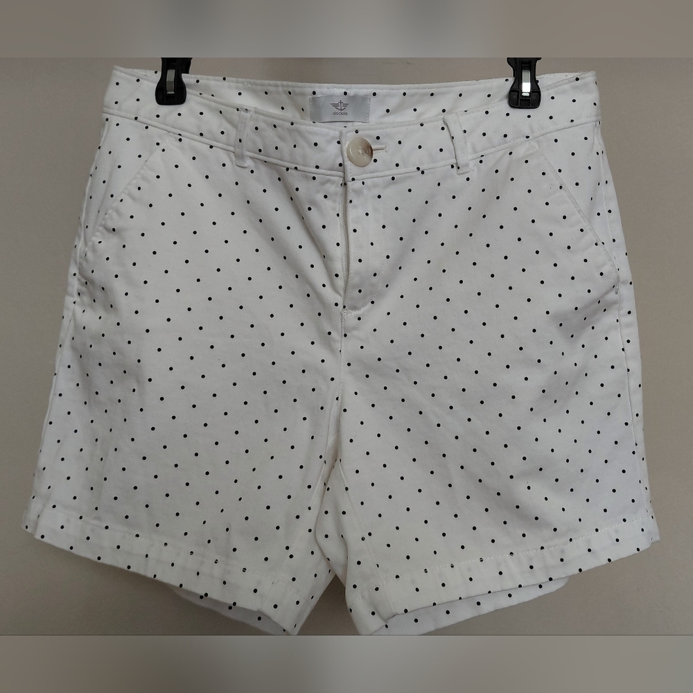 Dockers White Polka Dot Women's Shorts